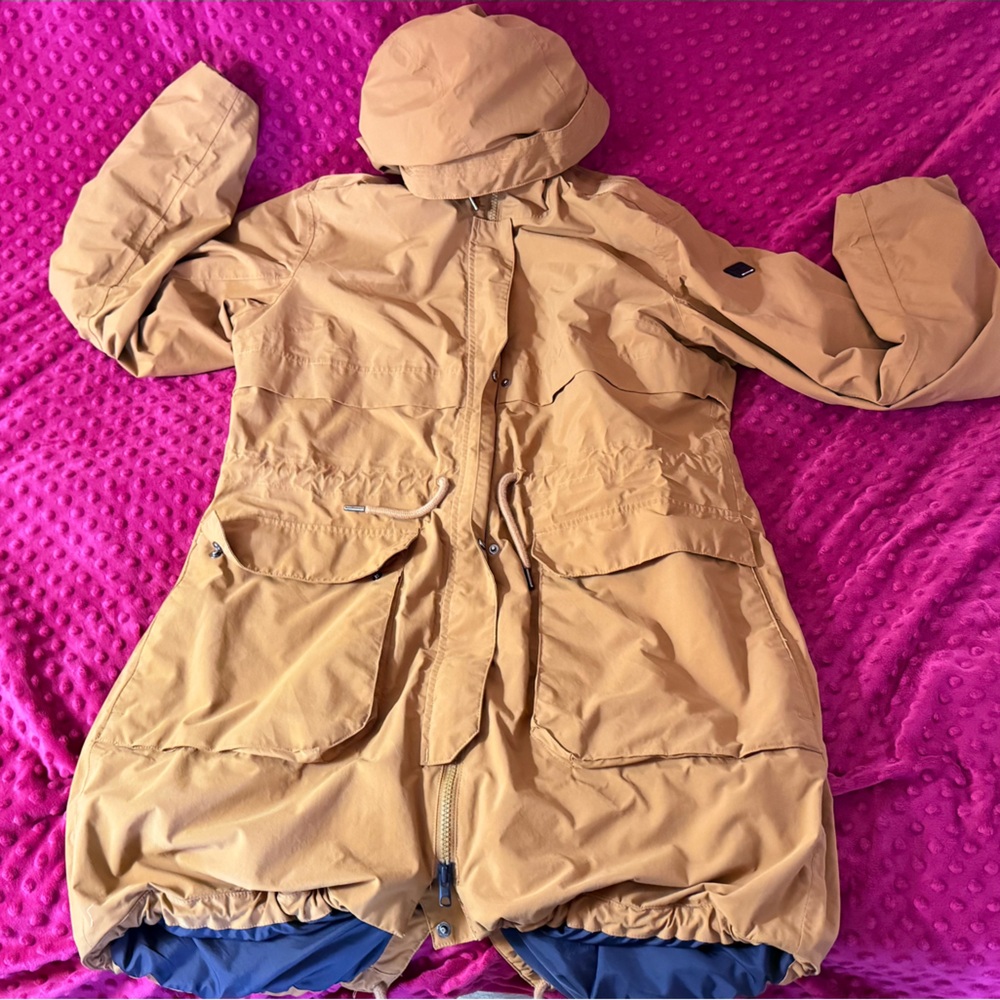 Helly Hansen Womans Brown Ski Jacket Size Extra Large